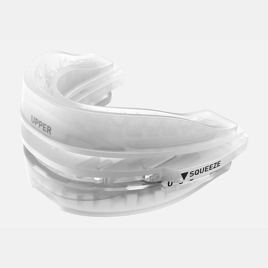 SnoreRx Plus mandibular advancement mouthpiece in protective case